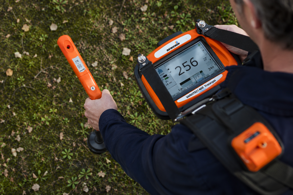 Recherche de fuite avec un gaz traceur