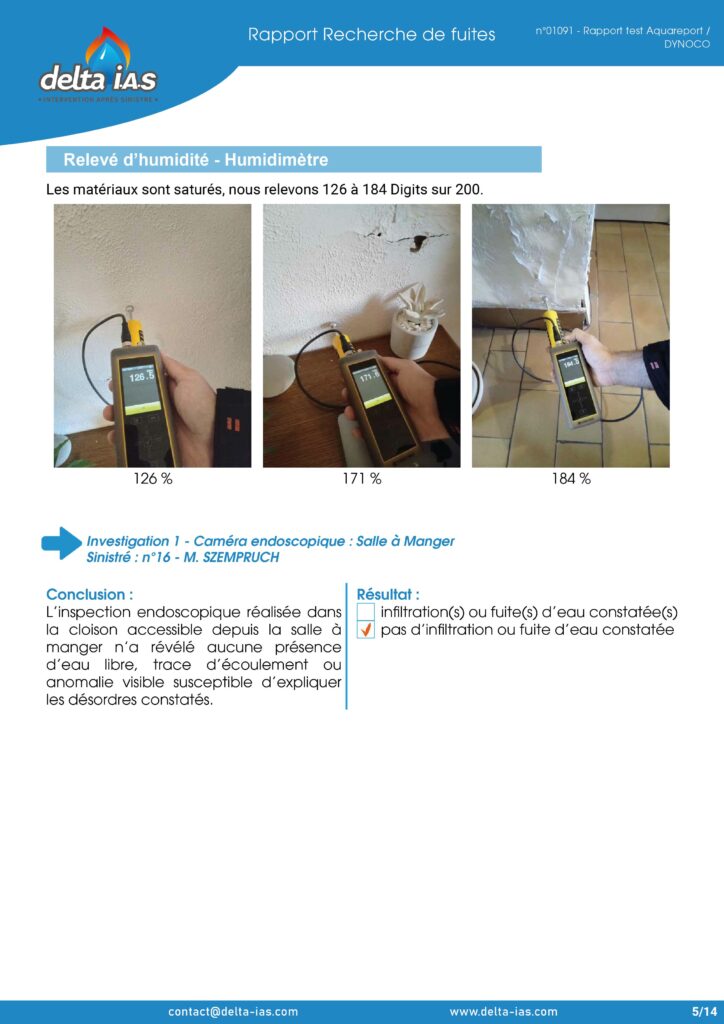 Rapport Delta IAS-05