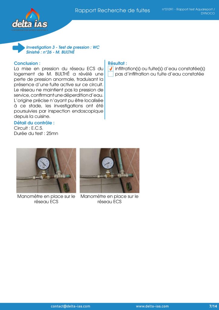 Rapport Delta IAS-07